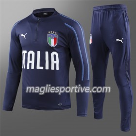Italia Tute Felpe da Allenamento Blu 2018/2019